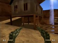 une photo d'Ã©cran de Time Splitters 2 sur Nintendo Gamecube